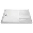 Hudson Reed Rectangular Walk-in Shower Tray 1400 x 900mm - White