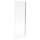 Aqualux Frameless 8 Side Panel For Hinged Shower Door (800X2000mm) - Clear Glass