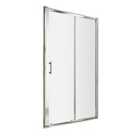 Nuie Pacific 1100mm Single Sliding Door - Polished Chrome