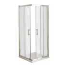 Nuie Pacific 800mm Corner Entry - Polished Chrome