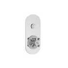 Hudson Reed Traditional Push Button Shower Valve (single Outlet) - Chrome