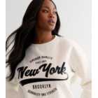Curves Off White New York Sweatshirt