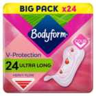 Bodyform Ultra Long Sanitary Towels 24 per pack