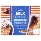 Morrisons Milk Choc Brookie Pudding 330g