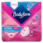 Bodyform Ultra Normal Scented Sanitary Towels Wings 10 per pack