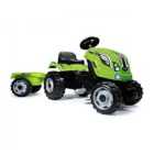 Smoby Farmer XL Green Tractor and Trailer