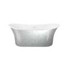 Elementa Nereda Acrylic Freestanding Bath - Silver