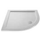 Hudson Reed Slip Resistant Quadrant Shower Tray 900 x 900mm - White
