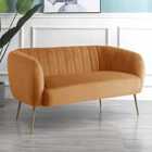 Crawford 2 Seat Sofa Orange