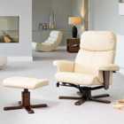 Colebrook Swivel Recliner With Massage And Heat Cream