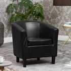 Ambrose Tub Chair Black