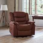 Lantana Electric Rise And Recline Chair With Massage And Heat Burgundy