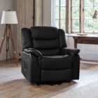 Lantana Electric Rise And Recline Chair With Massage And Heat Black
