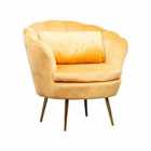 Kensington Lotus Chair Yellow
