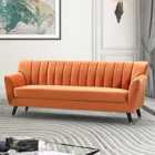 Overton 3 Seat Sofa Orange