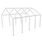 vidaXL Steel Frame For Party Tent 8 X 4 M