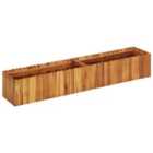 vidaXL Garden Raised Bed 150X30X25cm Solid Acacia Wood