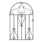 CLEVE Metal Scroll Low Bow Top Garden Gate 838mm GAP x 1181mm High CLBZP51