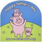 M&S Percy Pig Happy Father's Day Card