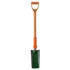 Bulldog Insulated Cable Layer Metal Square D Handle Trenching Shovel PD5CLINR