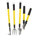 Gardening Tool Set Shears and Telescopic Fork / Trowel / Patio Weeding Edge Trim