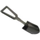 590mm Folding Shovel - Powder Coated Carbon Steel Head - Corrosion Resistant