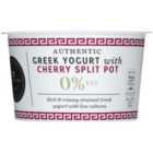 M&S Authentic Greek 0% Yogurt with Cherry 150g