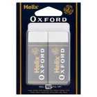 Helix Oxford Large Sleeved Erasers, 2s