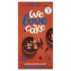 We Love Cake Salted Caramel & Chocolate Tarts, 170g