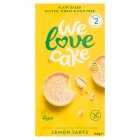 We Love Cake 2 Vegan Lemon Tarts, 150g