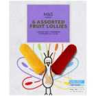 M&S 6 Assorted Fruit Ice Lollies 50g