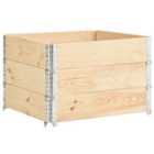vidaXL Raised Beds 3 Pcs 100X100cm Solid Pine Wood (310057)