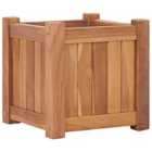 vidaXL Raised Bed 30x30x30cm Solid Teak Wood