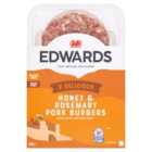 Edwards Honey & Rosemary Pork Burgers 300g