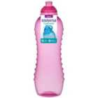 Sistema Hydrate Twist 'n' Sip Water Bottle Pink 620ml