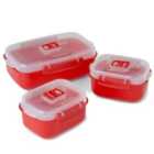 Sistema Microwave Heat & Eat Container Set 3 Pack 3 per pack