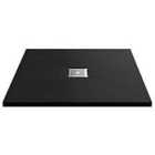 Hudson Reed Square Shower Tray 900 x 900mm - Black