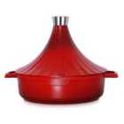 Moroccan Tagine Cooking Pot - Red