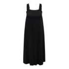 ONLY Curves Black Strappy Maxi Dress