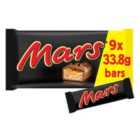 Mars Snack Size 9 Bars 304g