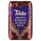 Tilda Brown Basmati and Wild Rice 500g