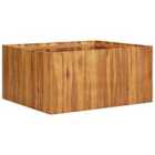 vidaXL Garden Raised Bed 100x100x50cm Solid Acacia Wood
