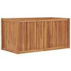 vidaXL Raised Bed 100x50x50cm Solid Teak Wood