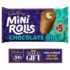 Cadbury Mint Mini Rolls 5 per pack