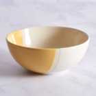 Elements Dipped Bowl Ochre