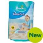 Pampers Splashers Size 3-4 Disposable Swim Nappies 6-11kg 12 per pack