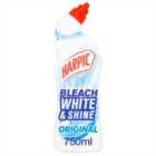 Harpic White & Shine Bleach Original Toilet Cleaner Gel 750ml