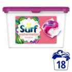 Surf Watermelon Breeze 3 in 1 Washing Liquid Capsules 18 Wash 18 per pack