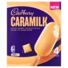 Cadbury Caramilk Ice Creams 4 x 90ml