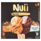 Nuii Texan Pecan and New York Cookies Mini Ice Creams 6 x 55ml